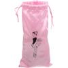JOINPAYA Borsa Sacchetto per Scarpe da Danza Classica Rosa in Poliestere per Scarpe da Ballo Design Elegante e Lavabile Organizzazione senza Sforzo per Ballerine