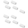 Lotsdonxia Set di 10 punte in gomma per stecca da biliardo, 12 mm, 13 mm, puntali di ricambio a vite, per biliardo da biliardo resistenti all'usura