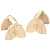 Generico Wooden Push-Up Bars - 2-Piece Parallettes Stand For Calisthenics & Strength