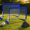 KAIDIDA Porta da calcio per bambini, 1,2 x 0,9 m, rete pop-up portatile per giardino, tessuto Oxford 420D, pali in fibra di vetro, con borsa per il trasporto (2)
