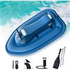 QYOEGSQ Jet Boat elettrico gonfiabile,autonomia 130 minuti,velocità 3-9km/h