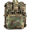 ZAYAIO V5 PC Gilet Tattico Pannello Posteriore Espansione Modulare Custodia con Cerniera Multicam Camo Compatibile Portapiatti Ferro Style(CP)