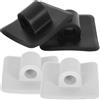 POPETPOP Supporto Motore per Barca 4 Pezzi in Plastico Resistente Compatto per Kayak e Canoe per Avventure e Crociere Acquatiche