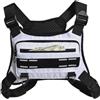 Generic Borsa da petto da uomo, traspirante, riflettente, regolabile, leggera