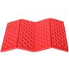 Generic Cuscino per seduta in schiuma EVA, pieghevole, per picnic, parco, campeggio, escursioni, attività all'aperto, tappetino imbottito per campeggio (rosso, taglia unica)