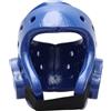 Holibanna Casco Taekwondo Eva Protettivo per Sparring Kickboxing Blu Xl con Ventilazione Aria e Cinturino Elastico per Protezione Sicura e Visibilità Aperta
