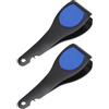JUMPLAWN Clip Rapidi per Pesca Forbici per Taglio Fili e Rifilo Bordi in Acciaio Inossidabile 2 Pezzi Accessori per Pesca Sportiva All'aperto