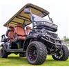 Generic Carrello da golf elettrico di lusso, portatile, pieghevole, mini carrello da golf elettrico per adulti con tettoia e parabrezza, carrello multiuso di alta qualità per il trasporto degli ospiti in