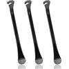 AUXHCYL Leva Pneumatici per Bicicletta in Metallo, Set da 3 Leve per Gomme Robustissime, Nero