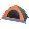 Tufgo Tenda da campeggio idraulica automatica per 1-2 persone, per viaggi, pesca, installazione rapida, tenda a cupola portatile, 150 x 100 x 200 cm (arancione con verde)