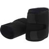 Hemobllo Ghette Basse Impermeabili in Nylon Traspirante per Uomo e Donna, vestibilità Ergonomica per Trekking e Sport Outdoor, 1 Paio Nero