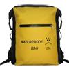 LivGrain Zaino impermeabile in PVC da 25 l, tessuto 500D con cinghie in rete traspirante, per escursionismo, nuoto, rafting, spiaggia, sport all'aria aperta, unisex (43 x 29 x 15,5 cm, giallo)
