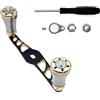 Limtula Mulinelli da Pesca in Lega Alluminio Maniglia Mulinelli da Pesca a traina Baitcasting Rocker Parte Ricambio per Pesca Leggera Baitcasting Traina Rockers Parte a Gomito