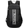Honseadek Zaino pieghevole leggero da 20 l, in nylon ripstop impermeabile, ultraleggero, ripiegabile, per viaggi, campeggio, ciclismo, zaino da giorno (nero)