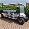 Generic Carrello da golf elettrico multiuso Carrello da golf elettrico a 6 ruote per adulti con scatola di immagazzinaggio Veicolo di trasporto pratico per il lavoro comunitario del magazzino dell'azienda
