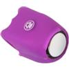 WESIEVYA Clacson Silicone da Strada in Anello da Bici e Accessori Bike Elettronico 45db Porpora Resistente per Bicicletta alla Pioggia, Adatto per Mountain