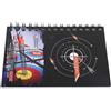 ORFOFE Archery Score Book Nero per Gare di Compound Bow: Registro Preciso per Tornei e Allenamenti con Fogli Spiralati in ABS e Carta