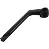 BESPORTBLE Attacco Manubrio per Bici Moderno in Alluminio Nero Diametro 22,2mm e Morsetto 25,4mm, Design Collo D'Oca per Ciclismo All'aperto e Pendolari Quotidiani
