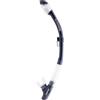 Cressi Pulse Dry Snorkels, blu navy/trasparente
