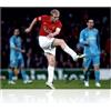 Exclusive Memorabilia Foto del Manchester United autografata da Paul Scholes: tiro al volo