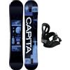 CAPITA PATHFINDER REVERSE CAMBER + DRAKE GT Kit Snowboard Attacco