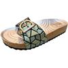 Gelattto Ciabatte Gelatto Woodstock Pixel, woodstock pixel, ciabatte Gelato (GREEN, Sistema Taglie Calzature EU, Adulto, Numero (range), Media, 41, 42)