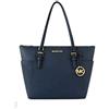 Michael Kors Borsa a tracolla, rosa elettrico multicolore, Navy, Large