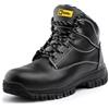 BLACK HAMMER Stivali Antinfortunistici Black Hammer Uomo - Puntale in Acciaio e Protezione dell'Intersuola, Resistente all'acqua, Scarpe da Lavoro per Attività all'Aperto Progettato per Stile e Comfort Max (44 EU)