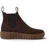 Infinity Leather Stivaletti Chelsea da donna in pelle marrone, modello 25403-43, comodi da indossare.