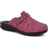 Fly Flot | Classic Woman, Pantofole Donna Ricamata in Pet Riciclato e Fibbia Sottopiede in Panno