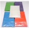 docsmagic.de 5 x 100 Double Mat Card Sleeves Standard Size 66 x 91 - Clear Light Blue Light Green Purple Orange - Bustine - PKM MTG