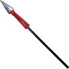 JNAWA Lancia spartana con nappa rossa, arma romana medievale staccabile, gioco interattivo, accessorio per costume cavaliere/gladiatore