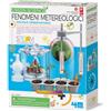 4M Kit Esperimenti Meteo per Bambini - Scienza del Clima e Fenomeni Atmosferici - Laboratorio STEAM Educativo con Termometri, Pioggia, Nuvole e Serra - Gioco Scientifico