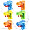 ZesGlyxyr 6 Pack Mini Pistole ad Acqua Set, Pistola ad Acqua All'aperto per Bambini, Blaster Giocattolo ad Acqua, mini pistola a spruzzo per bambini, Pistole ad Acqua Giocattolo Giardino,Piscina,Spiaggia-B