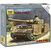 Zvezda ZS6240 Carro Armato Tedesco, 1:100 Panzer Iv Ausf.H