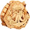 ESC WELT Blackbeard's Compass Puzzle Box - Escape Room in una scatola - Rompicapo - Scatola di gioco in fuga 3D - Giochi di indovinelli in scatola - Scatola di puzzle per bambini e adulti