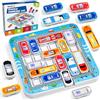 BYHANO Parkspiel, gioco da tavolo a partire da 3 anni, gioco di auto, gioco di ingorgo, gioco di logica con 360 livelli, gioco di pensiero e logica per bambini dai 3 ai 10 anni, gioco per famiglie e