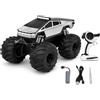 Mormark AMFIBIA Macchina Telecomandata 4x4 Anfibia RC, Macchina Radiocomandata per Bambini, Macchinina Telecomandata, Monster Truck Telecomandato con Rotazione 360°, Terra e Acqua, 2,4 GHz