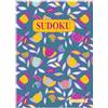 Sixstore Pocket Floral Sudoku Challenge Books - 110 puzzle per libro, blu