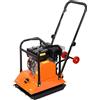 VEVOR Compattatore Piastra Vibrante a Benzina, Piastra Vibrante per Lavori di Pavimentazioni Paesaggistica Asfalto, Compattatore del Terreno 212 CC 6400 giri/min Area di Compattazione 53x40 cm