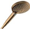 hansgrohe Raindance Select S - Doccetta per doccia a risparmio idrico 8 l/min (EcoSmart), Doccino con 3 getti (incl. PowderRain), Soffione doccia con funzione anticalcare, bronzo spazzolato, 26515140