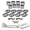 Brakemasters Yamaha XV1900 A Midnight Star 2007 Kit Di Revisione Del Freno Anteriore 5C4