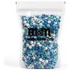 M&M'S COLLECTION M&M'S CIOCCOLATO AL LATTE - SACCHETTO CONFETTI SFUSI 1,5 KG PRESTAMPATI NASCITA / BATTESIMO BIANCO / BLU