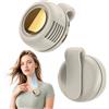 ACTOYS Mini ventilatore a clip, portatile, silenzioso, senza pale, con clip (Verde)