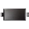 Gastrotools Piastra Grill 62 × 27 cm in Acciaio al Carbonio Plancha | Piastra Teppanyaki | Antiaderenza naturale | Per induzione e gas | Uso interno ed esterno | Controllo del calore