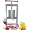 aliooila estrattore di miele manuale in acciaio inox Pressa per miele in acciaio inox manual honey press extractor Attrezzatura apicoltura Lavorazione per api miele,vino,frutta,cera,2L