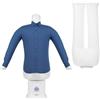 Klarstein ShirtButler Deluxe asciuga e stira automatico, 2 in 1 asciugatura e stiratura, riscaldatore di sicurezza 1250 W, tecnologia HotAir Tension, timer 0-180 min, Oxford nylon, bianco