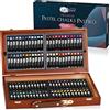 Artina Set pastelli Morbidi valigetta di legno FSC® gessetti Colori a Gesso