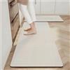 Highdi Tappeto Cucina Assorbimento,Antiscivolo Tappeto Passatoia Cucina,Tappeto Cucina Diatomite 2,5 mm Spessore Tappeti Runner Tappeto Corridoio per Ingresso Soggiorno Bagno (Semplice,60x120cm)