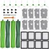 UPUPDAY Kit di Accessori per iRobot Roomba i7+ i1+ i2+ i3+ i4+ i6+ i8+ E5 E6 E7 Accessori Ricambi per Roomba i7+ i7 Plus, 4 Spazzola in Gomma 8 Filtri HEPA, 8 Sacchetti di polvere, 8 Spazzole Laterali